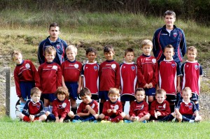 En haut (de gauche à droite): Charly, Raphael, Louis, Alexandre, Zachary, Ethan, Hugo, Mathéo, Quentin En bas (de gauche à droite): Yann, Bazil, Thibaud, Mathéo, Thylio, Mattéo, Yann