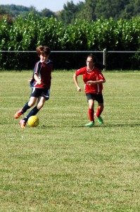 Quentin trop rapide pour son adversaire !